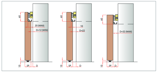 TRICKS - Système pour porte coulissante invisible - Quincaillerie Portalet